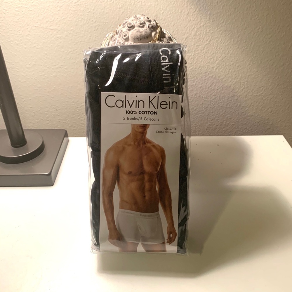 🎉HP🎉Calvin Klein 100% Cotton 5 x Men Trunks
